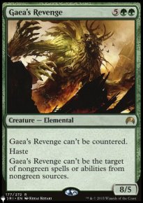 Vengeance de Gaia - The List