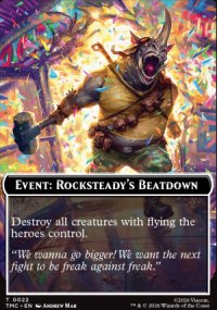 Event: Rocksteady's Beatdown - Teenage Mutant Ninja Turtles Eternal Legal