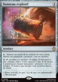 Tonneau explosif - Teenage Mutant Ninja Turtles Eternal Legal