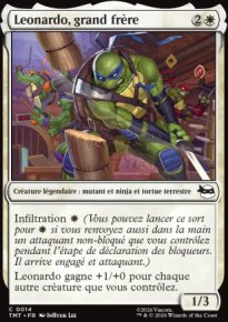 Leonardo, grand fr�re - Teenage Mutant Ninja Turtles