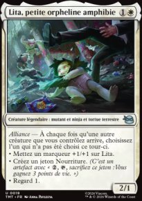 Lita, petite orpheline amphibie - Teenage Mutant Ninja Turtles