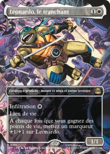 Leonardo, le tranchant - Teenage Mutant Ninja Turtles