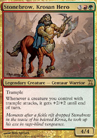 Stonebrow, Krosan Hero - 