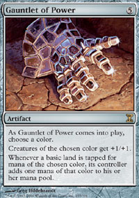 Gantelet de pouvoir - Time Spiral