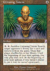 Grinning Totem - Time Spiral