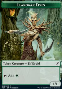 Llanowar Elves Token - 