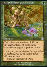 Revendication par la nature - 