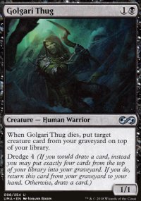 Golgari Thug - 