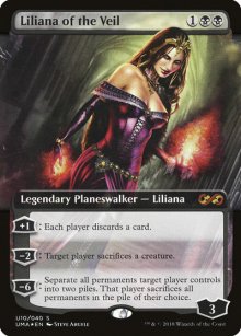 Liliana of the Veil - Ultimate Box Topper