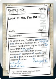 Look at Me, I'm R&D - 