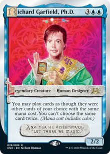 Richard Garfield, Ph.D. - Unsanctioned