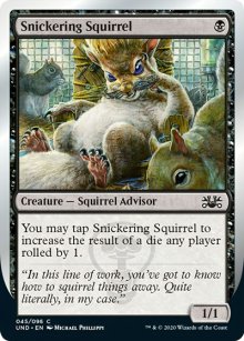 Snickering Squirrel - 