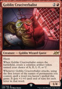 Goblin Cruciverbalist - 