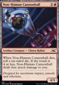 Non-Human Cannonball - 