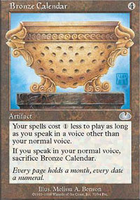 Bronze Calendar - 