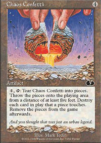 Confetti du chaos - 