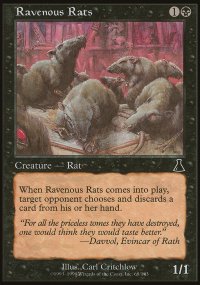 Ravenous Rats - Urza's Destiny