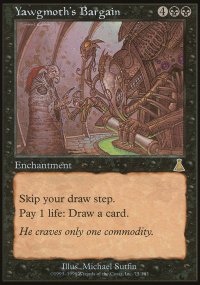 Yawgmoth's Bargain - Urza's Destiny