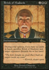 Brink of Madness - Urza's Legacy