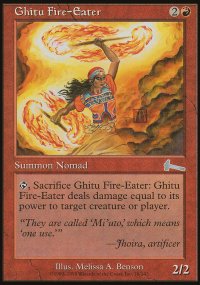 Ghitu Fire-Eater - Urza's Legacy