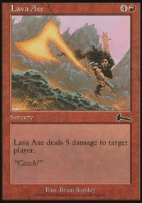 Lava Axe - Urza's Legacy