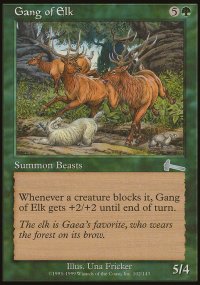 Gang of Elk - Urza's Legacy