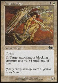 Angelic Page - Urza's Saga