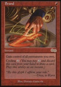 Marquage au fer - Urza's Saga