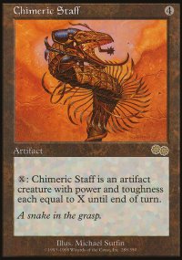 Chimeric Staff - Urza's Saga