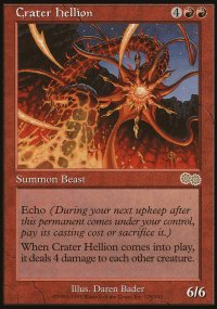 Crater Hellion - Urza's Saga