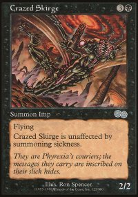 Crazed Skirge - Urza's Saga