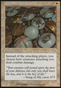 Formation dfensive - Urza's Saga