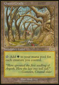 Gaea's Cradle - Urza's Saga