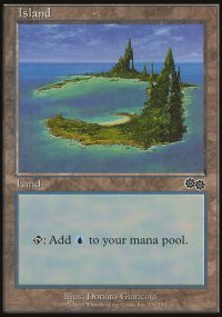 Island 2 - Urza's Saga