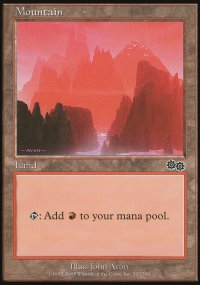 Mountain 1 - Urza's Saga