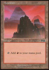 Mountain 2 - Urza's Saga