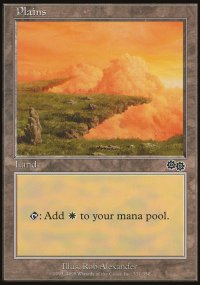 Plains 1 - Urza's Saga