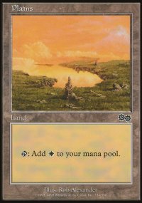 Plains 4 - Urza's Saga