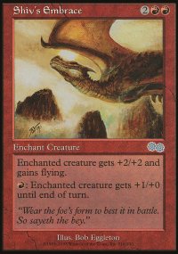 Shiv's Embrace - Urza's Saga