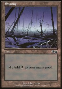 Swamp 2 - Urza's Saga