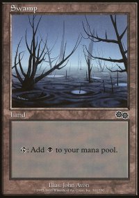 Swamp 3 - Urza's Saga