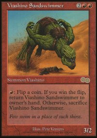 Nageur des sables viashino - Urza's Saga