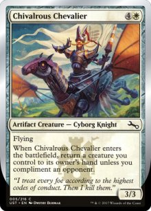 Chivalrous Chevalier - 