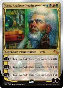 Urza, Academy Headmaster - 