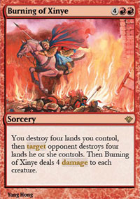 Burning of Xinye - 