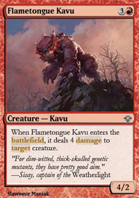 Flametongue Kavu - Vintage Masters