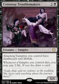 Crossway Troublemakers 1 - Innistrad Crimson Vow Commander Decks