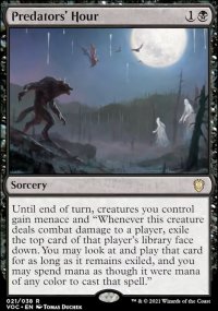 Predators' Hour 1 - Innistrad Crimson Vow Commander Decks