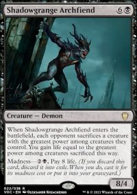 Shadowgrange Archfiend - 