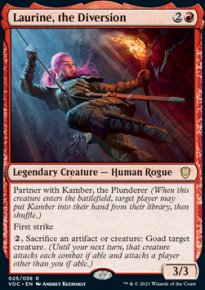 Laurine, the Diversion 1 - Innistrad Crimson Vow Commander Decks